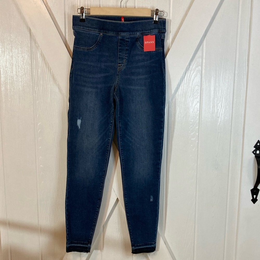 Spanx Women's Distressed Denim Legging